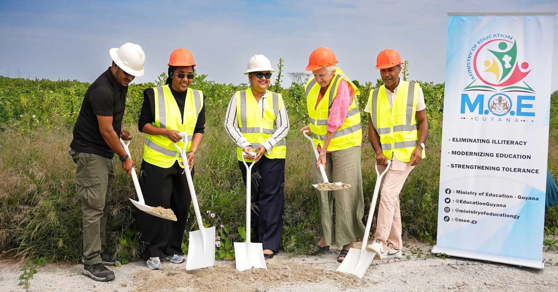 Construction commences for Guyana’s first hearing-impaired school